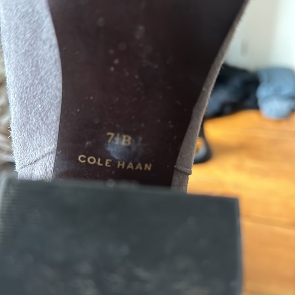 Cole Haan Grey Suede Booties - Picture 6 of 6